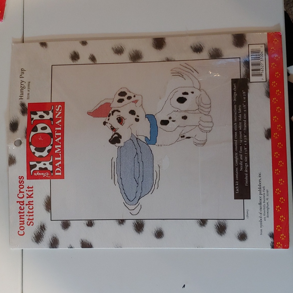 Disney 101 Dalmatians Cross Stitch Kit
